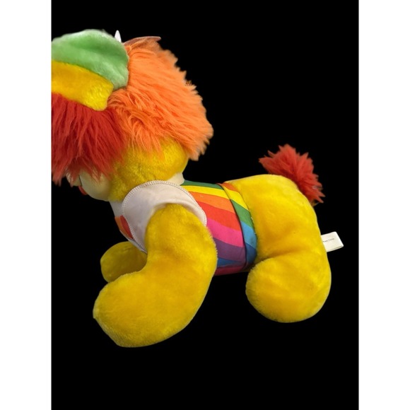 1983 Vintage Rainbow Brite Puppy Bright Dog Hallmark Mattel 11" Made In Korea - Picture 3 of 13